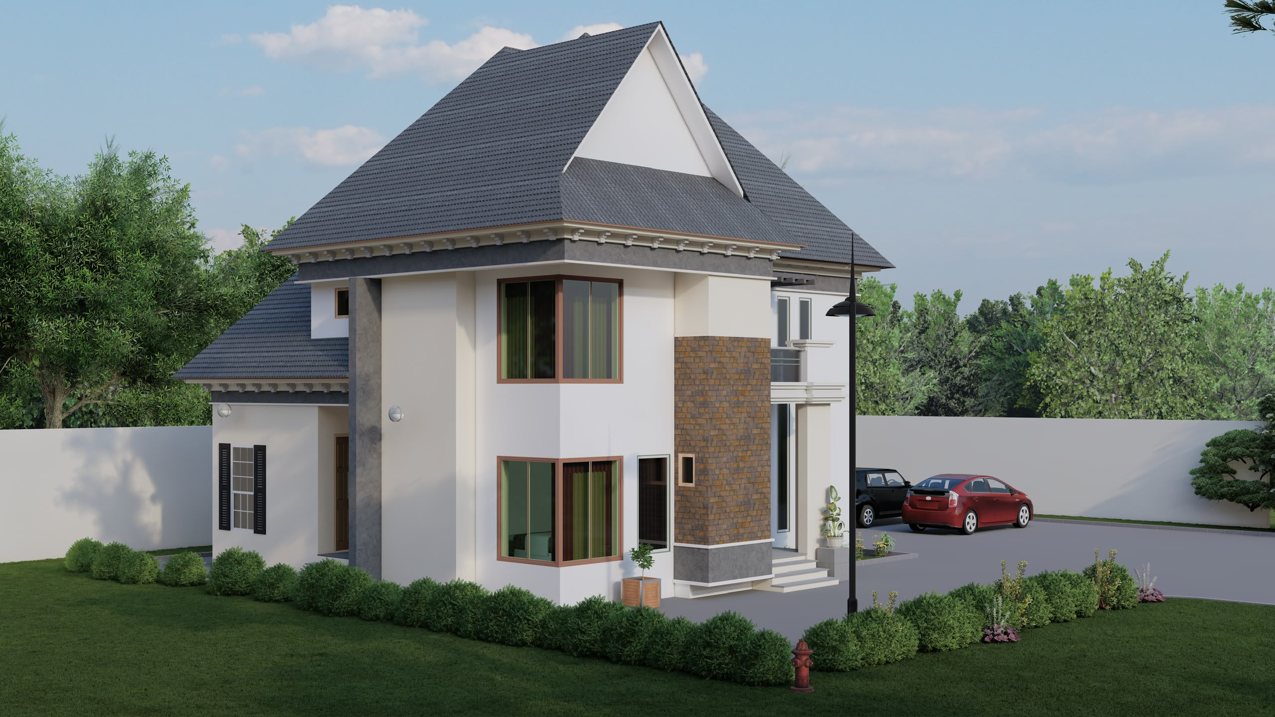 Castle Pioneers architectural design